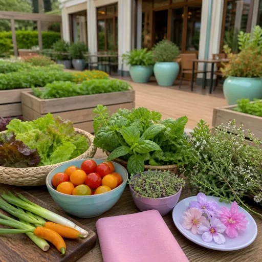 Hotéis com horta própria no Brasil: quando o ingrediente nasce a passos do restaurante