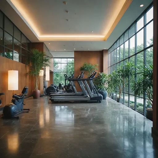 Hotel de luxo com academia completa: experiência fitness e wellness exclusiva para viajantes exigentes
