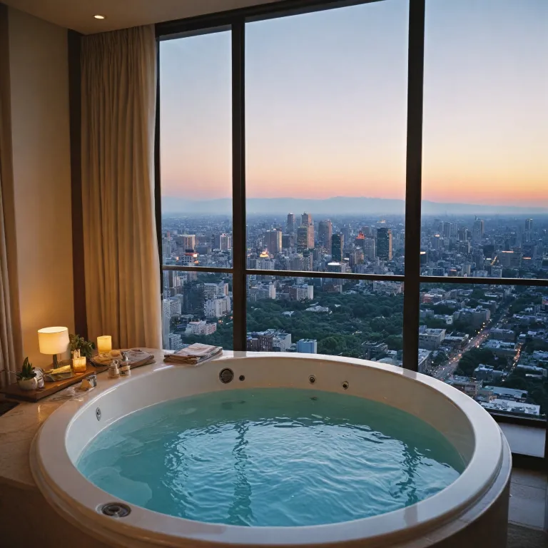 Hotéis de luxo com jacuzzi privativa: experiências exclusivas para viajantes exigentes